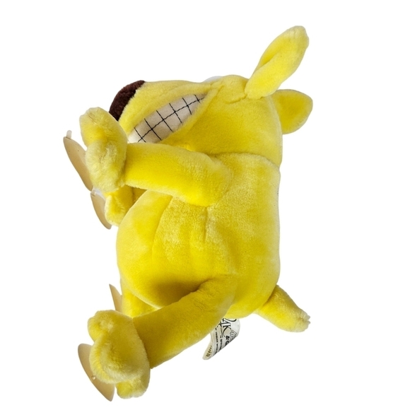 Vintage 1987 Mother Goose & Grimm Yellow Grimmy Dog Stuffed Car Window Cling - Picture 7 of 12